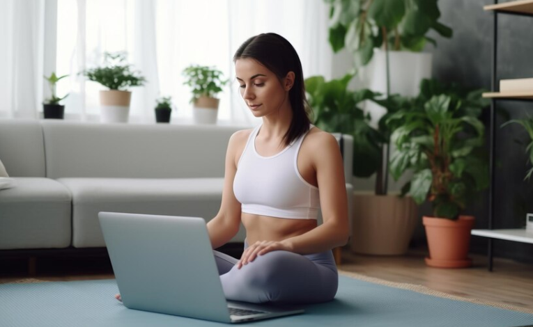 Yoga class