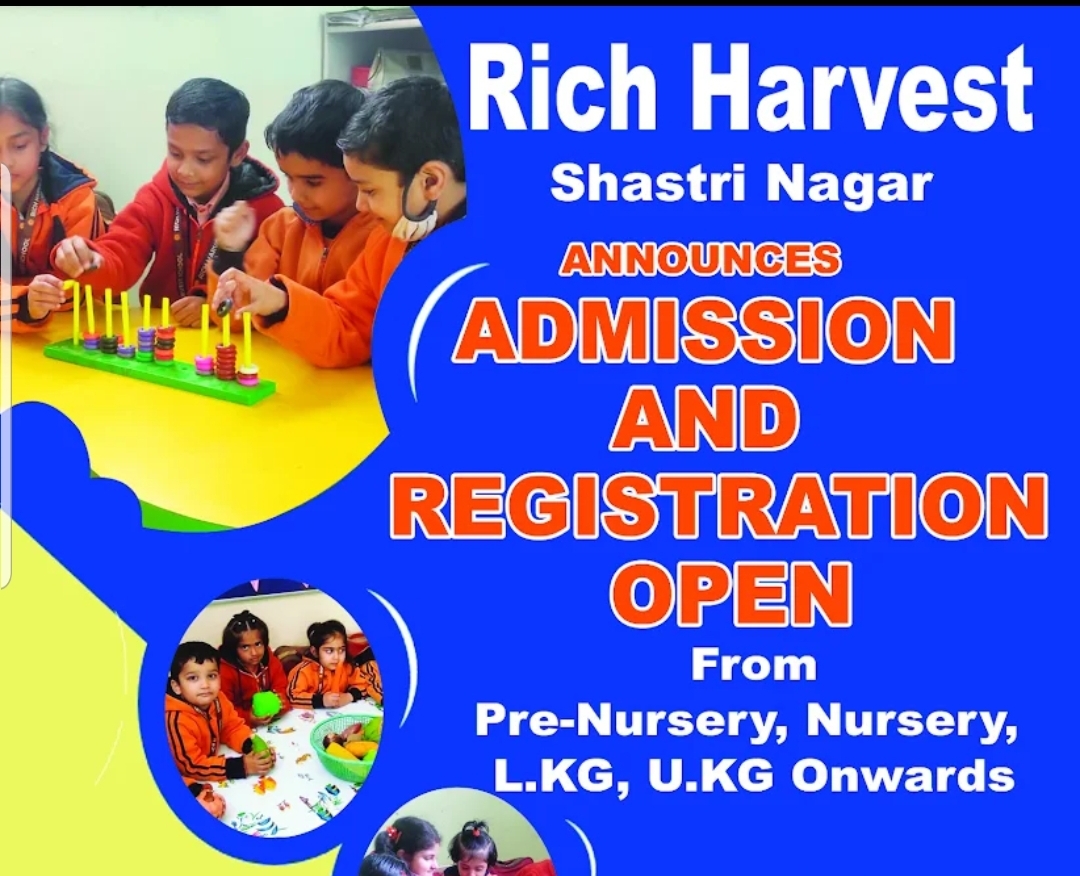 Rich Harvest Kindergarten School Shastri Nagar